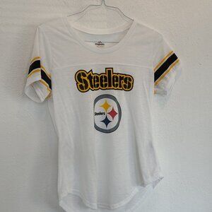 Pittsburgh Steelers, Majestic Fan Fashion, Women’s T-Shirt, NFL, Football, L